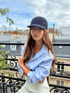 Casquette Billy en laine feutrine – Noir – vue 1