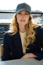 Casquette Velours Ajustable - Joe & Mey