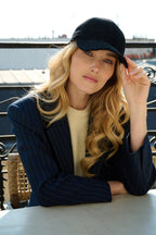 Casquette Velours Ajustable - Joe & Mey