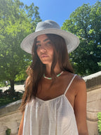 Chloé ASYMÉTRIQUE Été Italie – Bord 8 cm - Joe & Mey