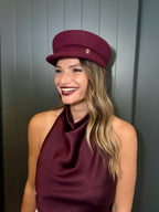 Casquette James en Laine - Bordeaux - JOE & MEY Paris