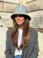 Mary Bob court 5 cm en Laine Gris chiné claire - Joe & Mey