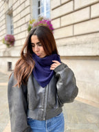 Triangle écharpe de Cou en Laine et Cachemire - Joe & Mey