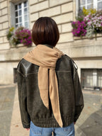 Triangle écharpe de Cou en Laine et Cachemire - Joe & Mey