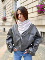 Triangle écharpe de Cou en Laine et Cachemire - Joe & Mey