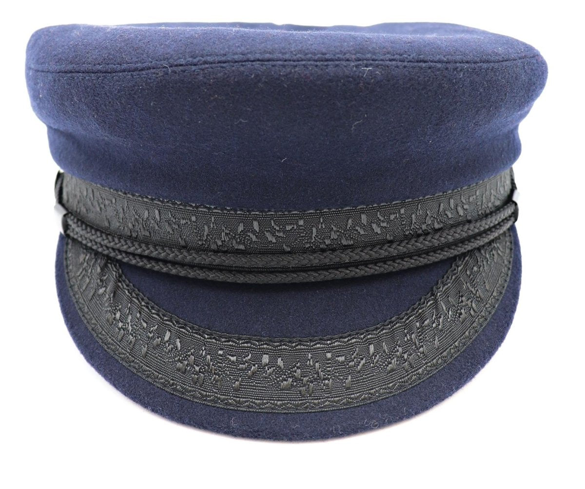 Casquette marin en laine – Bleu marine – vue 4
