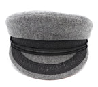 Casquette marin en laine – Gris – vue 6