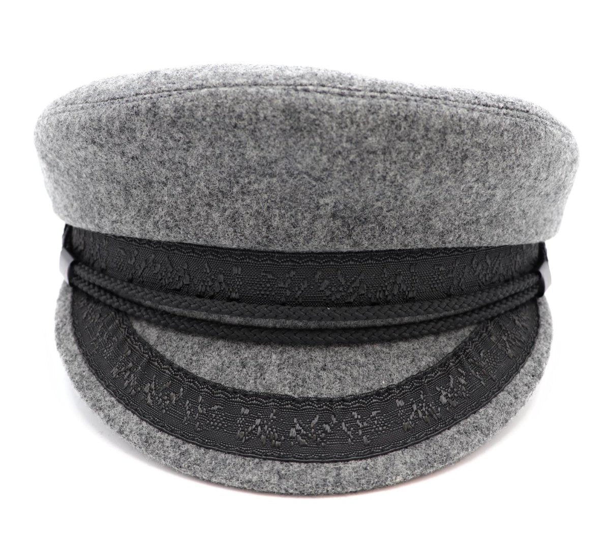 Casquette marin en laine – Gris – vue 6