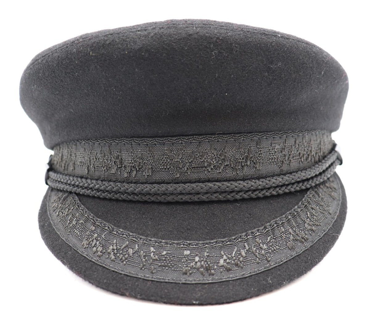 Casquette marin en laine – Noir – vue 5