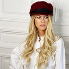 Casquette marin en laine – Rouge – vue 4