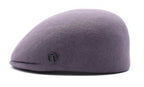 Casquette plate bombée en laine – Taupe – vue 6